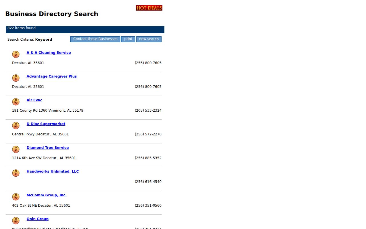 Decatur neighbors Chamber community organization directory