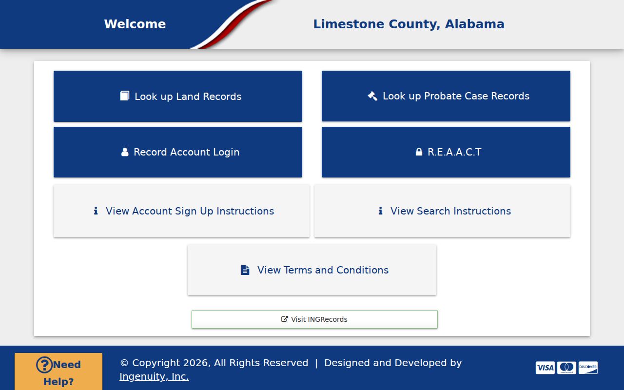 Decatur previous residents Limestone land and probate records